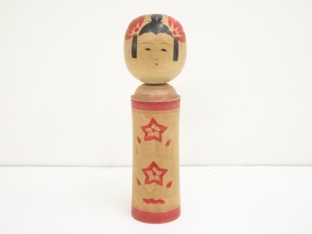 郷土玩具　本間角五郎造　こけし（24.8cm）